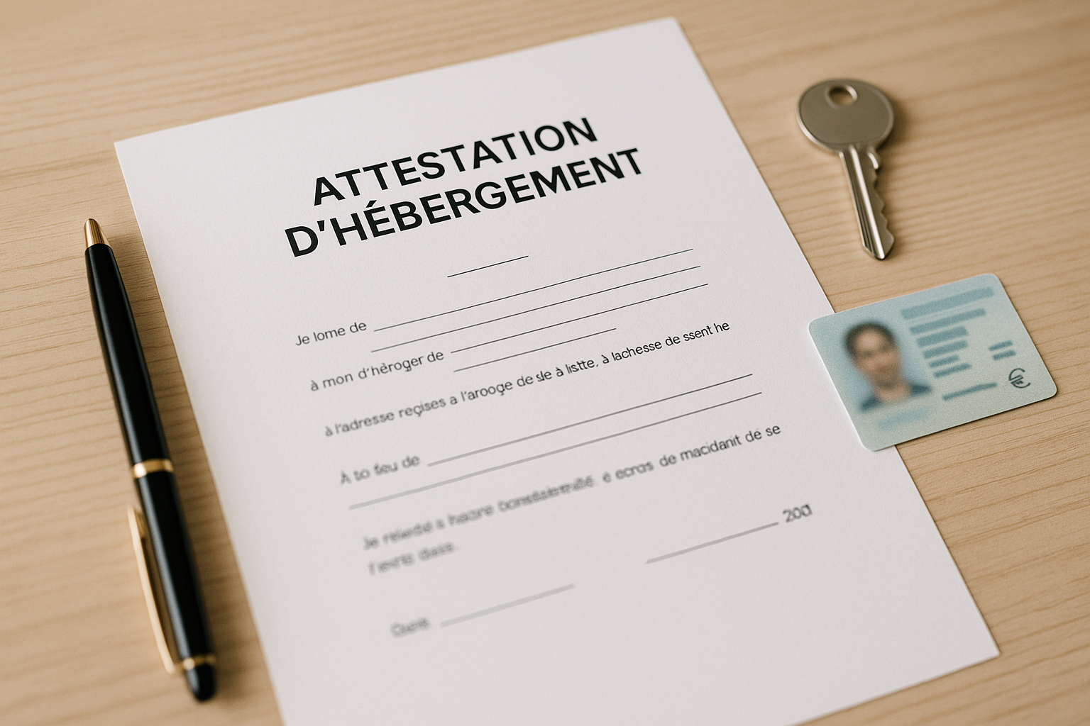 Aperçu — Attestation d'hébergement : modèle, mentions obligatoires et règles 2026