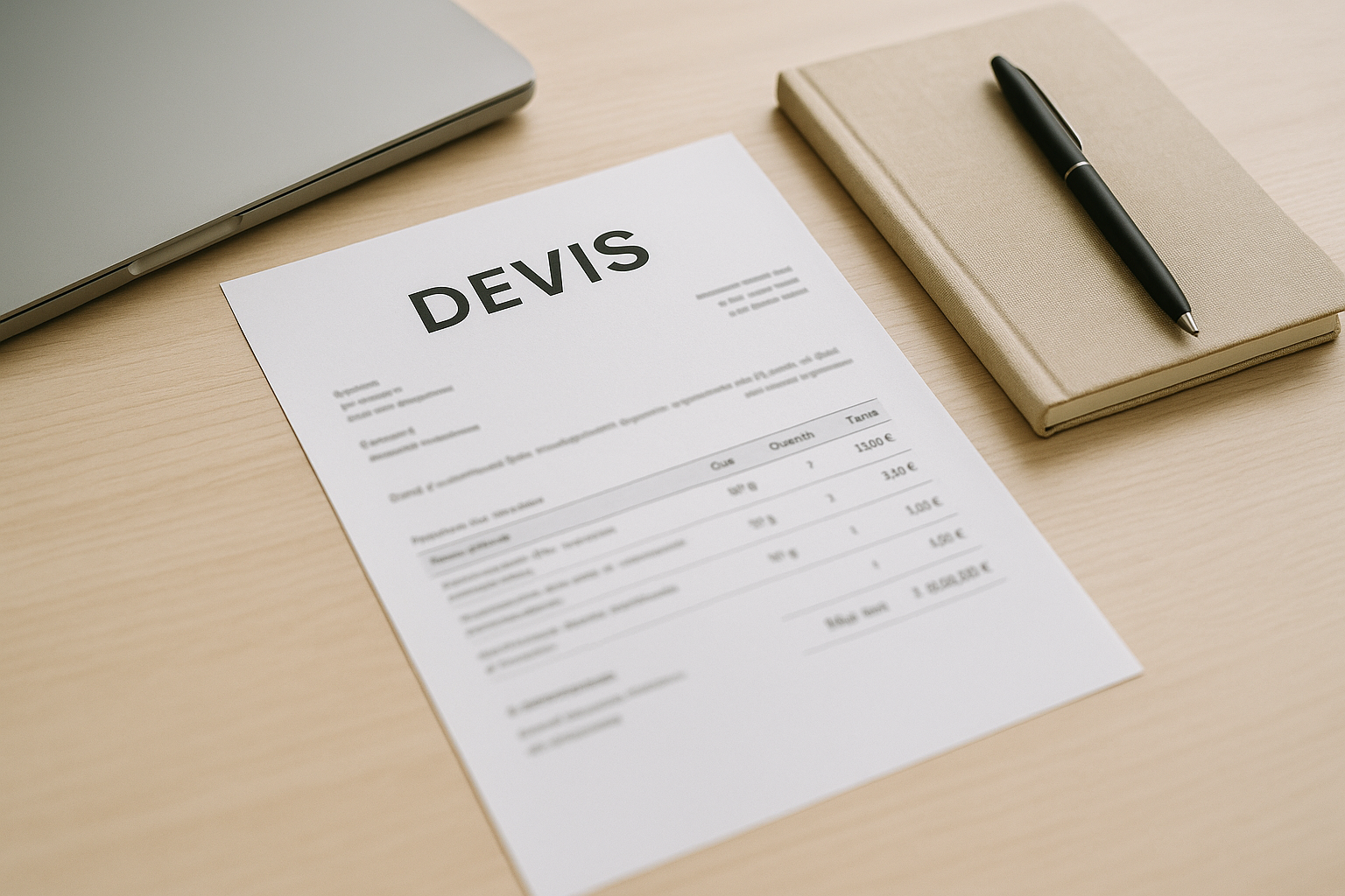Aperçu — Devis auto entrepreneur : mentions obligatoires, TVA et modèles 2026